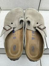 ビルケンシュトック ボストン ソフトフットベッドBoston BIRKENSTOCK トープ Taupe サイズ44_画像3