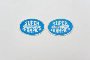 ＜仏＞SUPER CHAMPION スーパーチャンピオン　COMPETITION用リムデカール 未使用