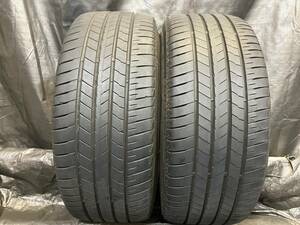 バリ溝 ブリヂストン 225/45R18 REGNO GR001 2本セット 中古タイヤ 225/45-18 クラウン プリウスα オデッセイ マークX レヴォーグ