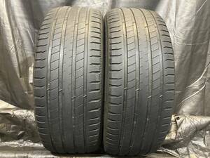 ミシュラン 235/55R19 LATITUDE SPORT3 VOL承認 2本セット 中古タイヤ 235/55-19 RAV4 エクストレイル Q5 ボルボ XC60 XC90 など