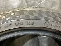 バリ溝 コンチネンタル 225/45R18 MC6 2本セット 中古タイヤ 2019年製 225/45-18 プリウスα クラウン オデッセイ レヴォーグ 等_画像7