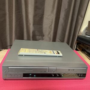 東芝 TOSHIBA 一体型 VHS HDD&DVD RD-XV34SJ 通電確認済み 中古