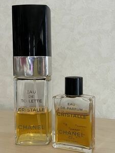 香水 ■ シャネル CHANEL ■ クリスタル EDP ボトルタイプ　30ml EDT 100ml スプレー　■ 2点セット まとめ　おまとめ　まとめ売り