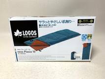 LOGOS ロゴス 寝袋 シュラフ neos Plasia 10 洗濯OK 収納バッグ付 未使用_画像1