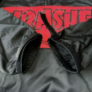 XL 極美 THRASHER スラッシャー ナイロンジャケット アノラックパーカー アメリカ 古着 ゆるだぼ スケート スケーター スケボー ストリートの画像9