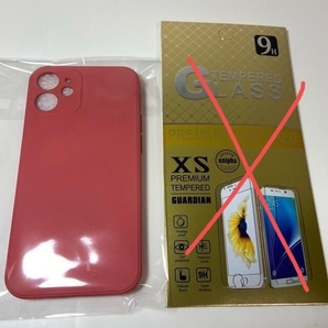 iPhone12 mini シリコンケース レッドの画像10