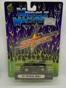 MUSCLE MACHINES Die Cast Adult Collectible SS TUNER '01 TOYOTA MR2
