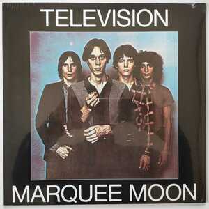 新品未開封LPレコード名盤 テレヴィジョン マーキー・ムーン Television Marquee Moon 重量盤1stアルバム アナログR.I.P.トムヴァーレイン