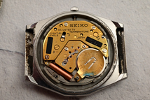 ヴィンテージパーツ取 セイコーSEIKO KING QUARTZ キングクォーツ ツインクォーツ 動作ジャンク 傷多い Ref.9443-7000 #P41-505-5_画像5