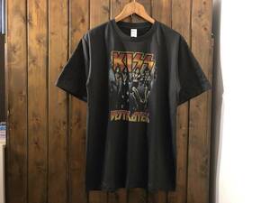 新品●キッス　DESTROYER　ビンテージスタイル　Tシャツ[XL]●地獄の軍団/へヴィメタル/ロックバンド/KISS