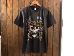 新品●ガンズアンドローゼズ　NORTH AMERICAN TOUR 1989　ビンテージスタイル　Tシャツ[L]●へヴィメタル/ロックバンド/GUNS