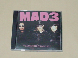 GARAGE PUNK：MAD3 / JACK THE VIOLENCE(美品,EDDIE LEGEND,HARUTO,KYO,ギターウルフ,THE 5.6.7.8'S,JACKIE & THE CEDRICS,ホンコンナイフ)