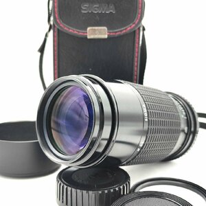 外観良好 SIGMA ZOOM-K III f=75-210mm F3.5-4.5 ペンタックス1眼レフ用 望遠レンズ 現状