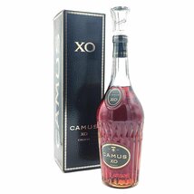 未開栓 CAMUS カミュ XO COGNAC コニャック ロングネック 箱付き 700ml 40% 古酒_画像1