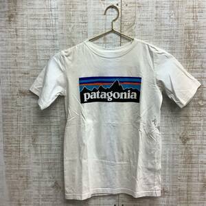 A414◇Patagonia | パタゴニア　半袖Tシャツ　ホワイト　サイズS（７−８）