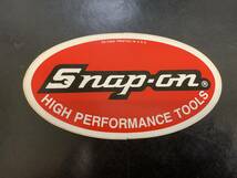 Snap-on (スナップオン) ステッカー 未使用品 バイク 工具 　118×62mm　②_画像1