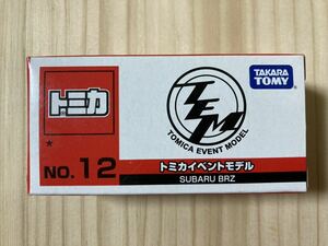 ☆新品 未開封 大阪トミカ博【トミカイベントモデル スバル SUBARU BRZ】No.12☆