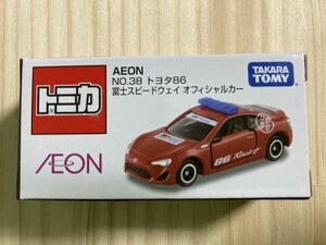 ☆全国送料無料☆新品 未開封 AEON オリジナルトミカ【トヨタ86 富士スピードウェイ オフィシャルカー】No.38☆