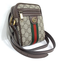 グッチ GUCCI 598127 オフィディア ショルダーバッグ 斜めがけ シェリーライン GGスプリームキャンバス【未使用品】【極上美品】_画像2