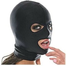 全頭 フェイスマスク コスプレ 仮面マスク ボンテージ SM　スポンジ高伸縮性素材使用 Z091！送料無料！_画像4