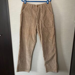 AIGLE エーグル ファティーグパンツ コーデュロイ 80s ネペンテス