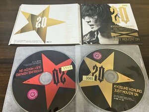 20th Anniversary ALL SINGLES COMPLETE BEST JUST MOVIN'ON　ALL THE-S-HIT　 氷室京介　CD　2枚組　アルバム 　即決　送料200円　127