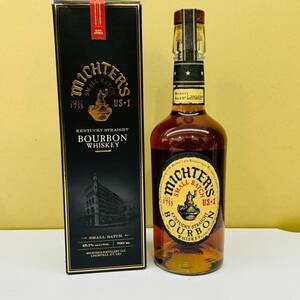 【IK-26259】 バーボン MICHTERS US1 700ｍｌ 45.7％ 未開栓 箱付 ウイスキー 1753 ミクターズ 洋酒 おさけ 米国産コーン