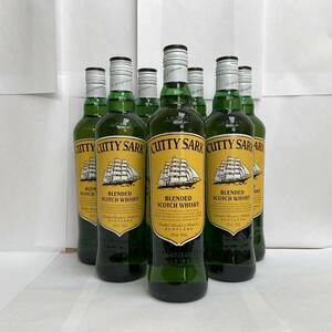 【B-13048】 1円スタート～ CUTTY SARK BLENDED SCOTCH WHISKY カティサーク ブレンデッド スコッチウイスキー 合計7本 未開栓 700ml 40%