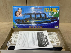 【５－５９】タイタニック号 電動模型 TITANIC 大型フェリー TRUNMPETER 1/600スケール 豪華客船 プラモデル プラモ ジャンク品