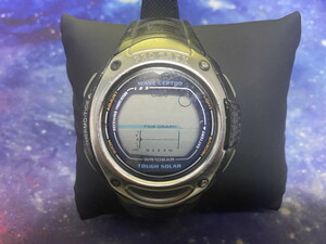 【３２６】CASIO カシオ CASIO SPORT PRO TREX 腕時計 3064 prw-200j メンズ 中古品