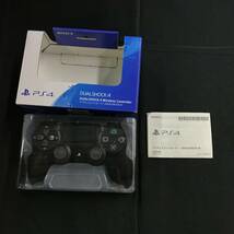 gw228 送料無料！動作品 PS4 ワイヤレスコントローラーのみ 純正 CUH-ZCT2J ジェットブラック DUALSHOCK4_画像2