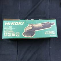 sw645 送料無料！未使用品 日立 HiKOKI 電気 ディスクグラインダ 細径 100mm 　G10SH5(ES) 製造2022.10_画像4