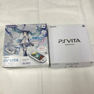 gw703 送料無料！ソフト無し動作品 SONY PS Vita 初音ミク Limited Edition 3G/Wi-Fiモデル PCHJ-10001