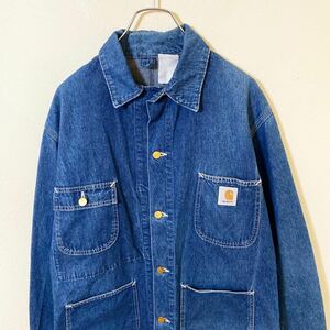 Carhartt カーハート　デニム　カバーオール　ジャケット　古着　ビンテージ デニムカバーオール 