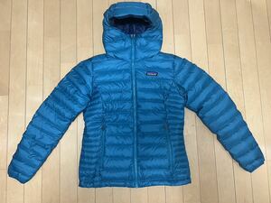 送料無料 pataginia W’s Down Sweater Hoody パタゴニア ウィメンズ ダウン セーター フーディ（中古・美品）