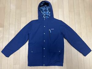 送料無料 パタゴニア PATAGONIA BOYS' INFURNO JACKET ボーイズ インファーノ ジャケット ネイビー（中古・美品）