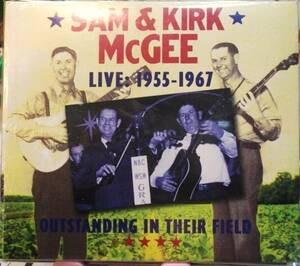 ★極稀CD未開封★Sam & Kirk McGee Live '55 67 brown county jamboree guitar サム マギー カントリー ギター