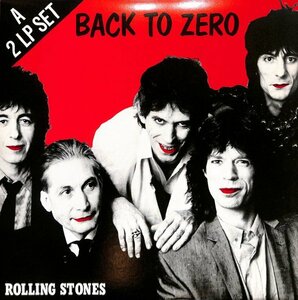 [B122] ローリングストーンズ Rolling Stones Back To Zero 2LP, Color vinyl LP レコード