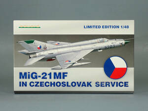 ■エデュアルド 1158　MiG-21 MF チェコスロバキア空軍　1/48 プラモデル　リミテッドエディション