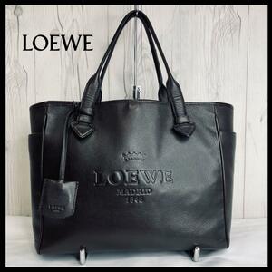 ◆美品◆ LOEWE ロエベ ヘリテージ トートバッグ ハンドバッグ レザー A4