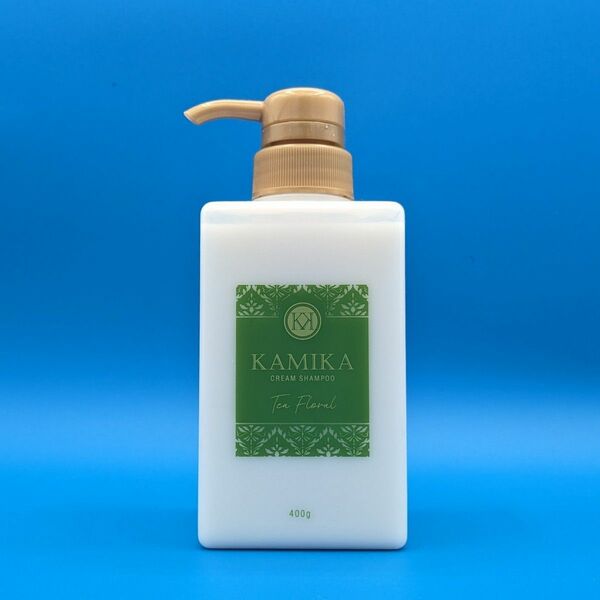 【新品】KAMIKA カミカ クリームシャンプー ティーフローラルの香り 400g