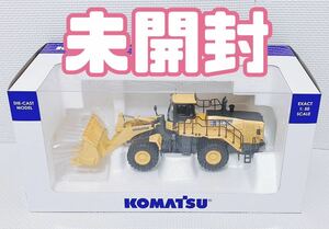 【未開封 希少】非売品 ミニカー コマツ KOMATSU 小松製作所 ホイールローダー WA600-8 1/50 ユニバーサルホビー