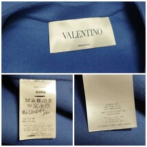 VALENTINO ロックスタッズ スカラップ ケープ コート ポンチョ_画像8