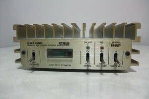 リニアアンプ　東京ハイパワー　HL85V　144MHZ　FM/SSB　85～90Ｗ　DC13.8V　（中古動作品）