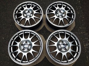 超美品 希少 鍛造 BBS RE DB ダイヤモンドブラック 18インチ 7.5J+45 RE889 PCD114.3 5穴 4本