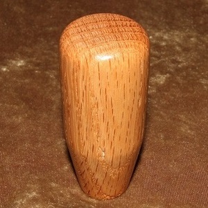木製シフトノブ(材質：ブナ）10ｘ1.5mm（PE-36.3D84.3L)