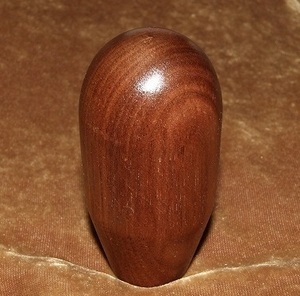 木製シフトノブ(材質：ウォールナット）12x1.25mm（AC-42.3D87.8L)　