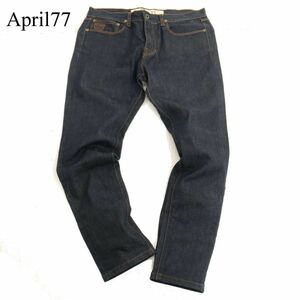 April77 エイプリル77 ナノユニバース 別注★ JOEY ストレッチ スキニー デニム パンツ ジーンズ Sz.30　メンズ モロッコ製　C3B04684_C#R