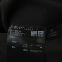 美品★ UNIQLO ユニクロ 秋冬 2B グレンチェック★ コンフォート アンコン テーラード ジャケット Sz.M　メンズ グレー　C4T00245_1#N_画像7