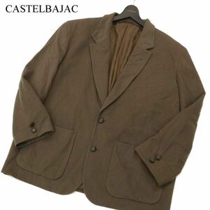 CASTELBAJAC SPORT カステルバジャック スポーツ メルトン ウール★ テーラード ジャケット ブレザー Sz.4　メンズ 日本製　C4T00239_1#N